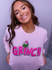 Pink "G" Patch Sweatshirt