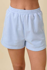 Ribbon Embroidered Shorts