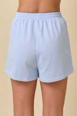 Ribbon Embroidered Shorts