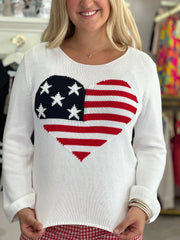 American Heart Flag Sweater