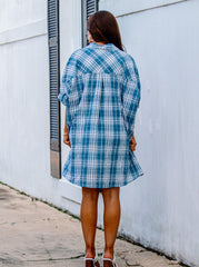 Chambray Mini Dress