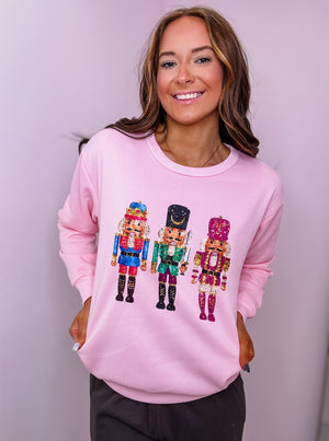 Pink Nutcracker Sweatshirt