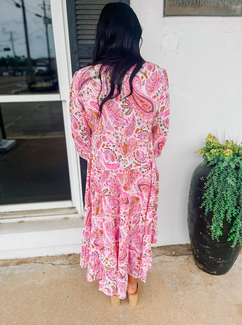 Paisley Maxi Dress