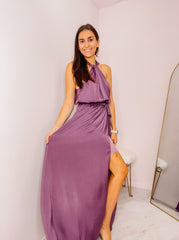 Eggplant  Dress