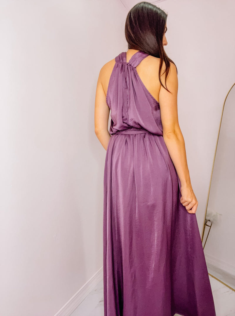 Eggplant Maxi Dress