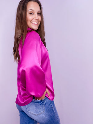 Magenta Top