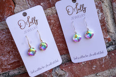 O'Lolly "Roxie" Earrings - AB Stone Dangle
