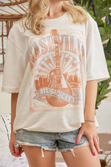 Oversized "Nashville" T-Shirt