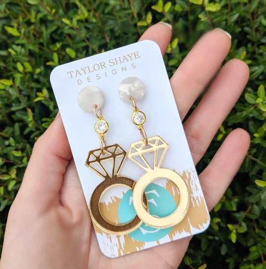 "Put a Ring on It" Earrings