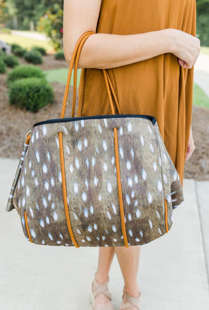 Antelope Print Neoprene Bag