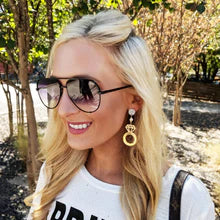 "Put a Ring on It" Earrings