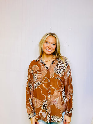 Alondra Button Down Blouse