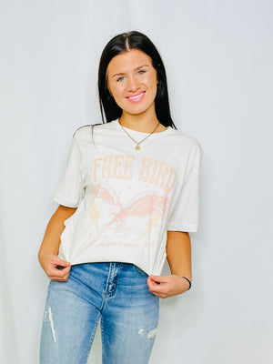 Free Bird Over Sized T-Shirt