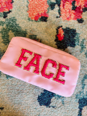 Pink "Face" Bag