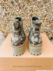 Camo Ankle Boots