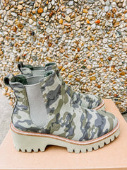 Camo Ankle Boots