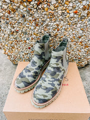 Camo Ankle Boots