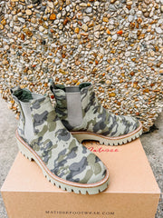 Camo Ankle Boots