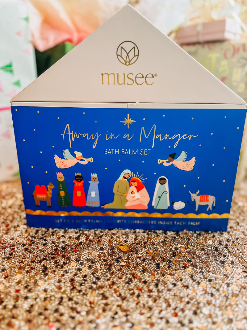 Away in a Manger Bath Balm Set