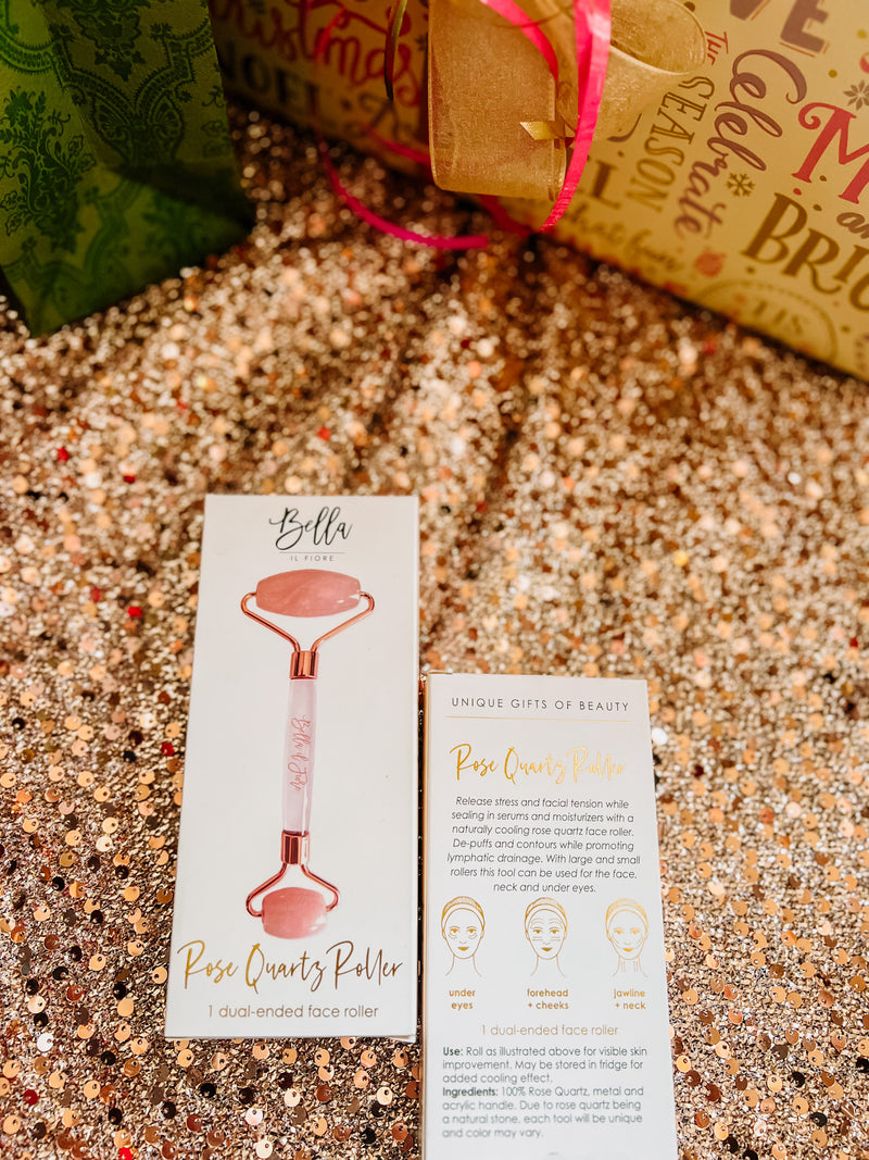 Rose Quartz face roller