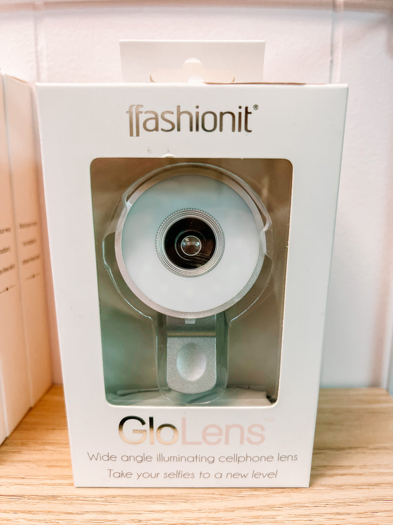 Silver Selfie Phone Lens