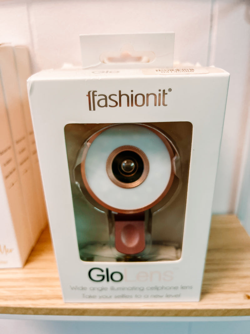 Rose Gold Selfie Phone Lens
