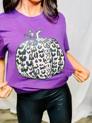 Purple Pumpkin Tee