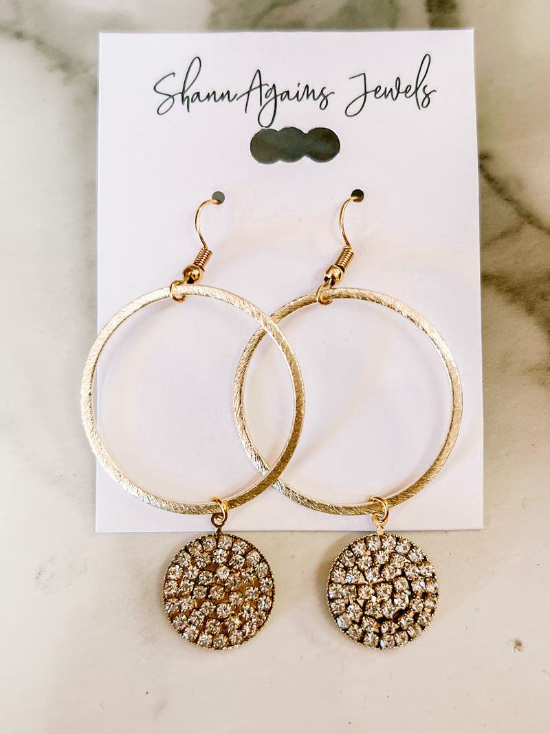 Gold ShannAgains Earrings