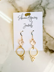 Gold Marquee Me ShannAgains Earrings