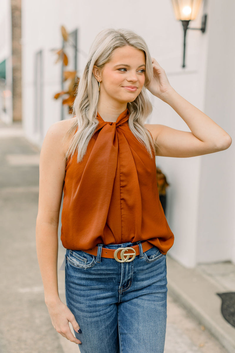 Rust Front Twist Top